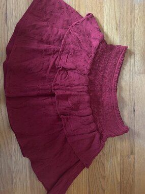 Altar'd State Red Skirt